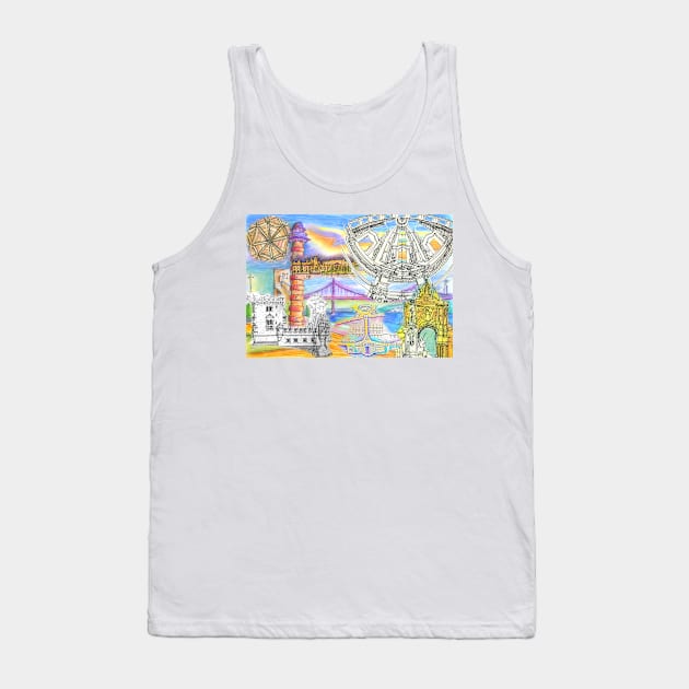 Lisbon sketches Tank Top by terezadelpilar